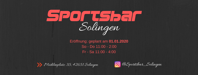 Sportsbar Solingen — Eingang neben Tipico, Mummstrau00dfe 35, 42651 Solingen, Germany