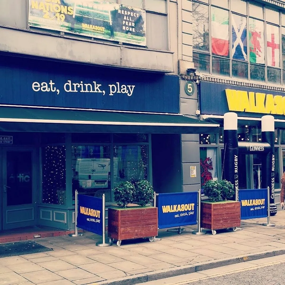 Walkabout, Swansea — 5-6, Wind Street Castle Square, Swansea SA1 1DW, United Kingdom