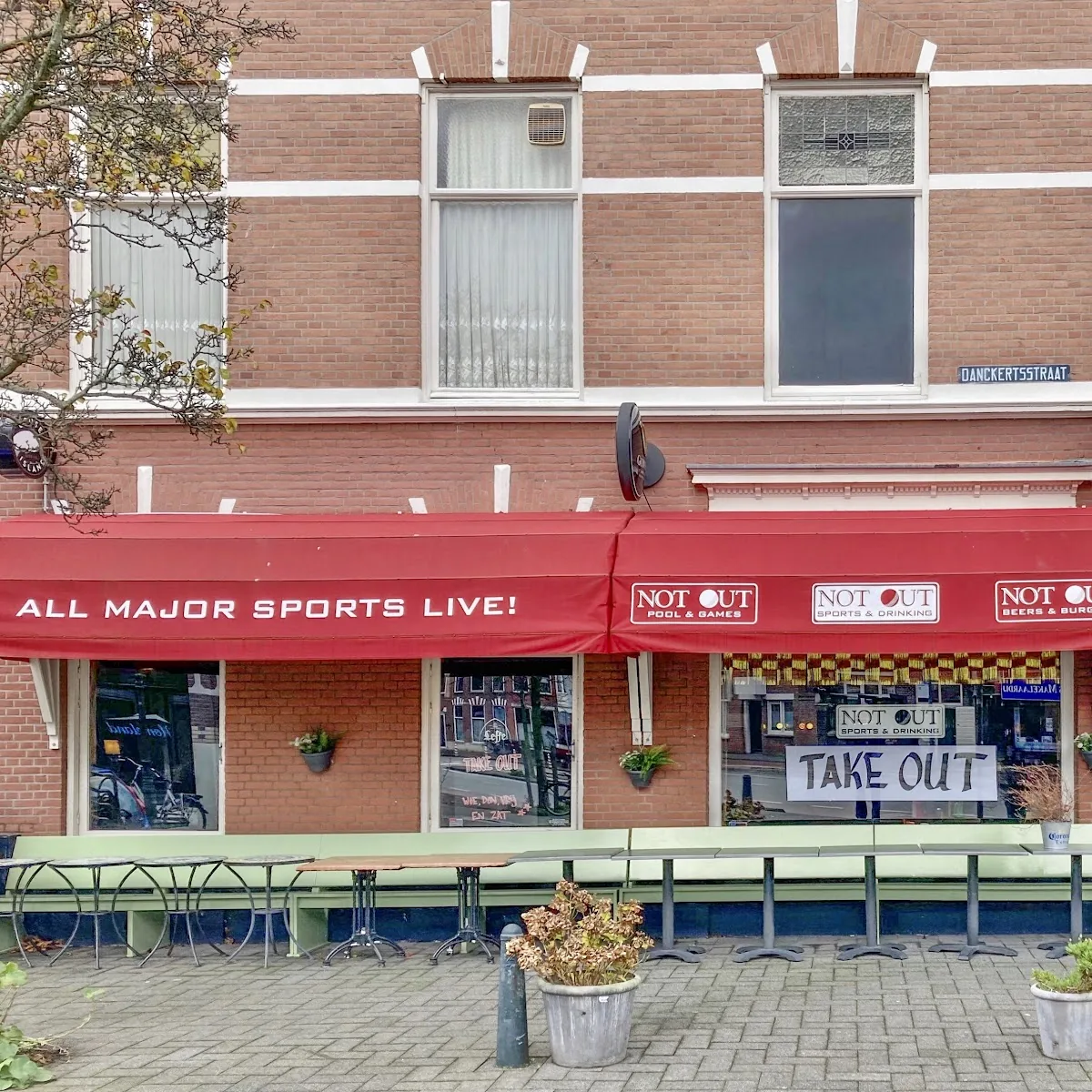 Sports Café Not Out — Valeriusstraat 18, 2517 HR Den Haag, Netherlands