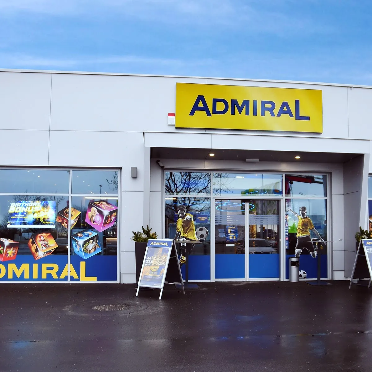 ADMIRAL Sportsbar — EKZ Nord, Wr. Str. 127, 2700 Wiener Neustadt, Austria