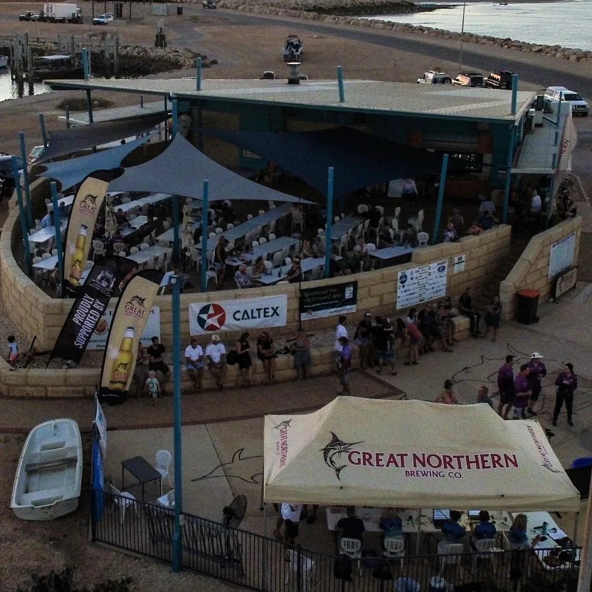 Exmouth Game Fishing Club Sports Bar & Restaurant — 200 Madaffari Dr, Exmouth WA 6707, Australia