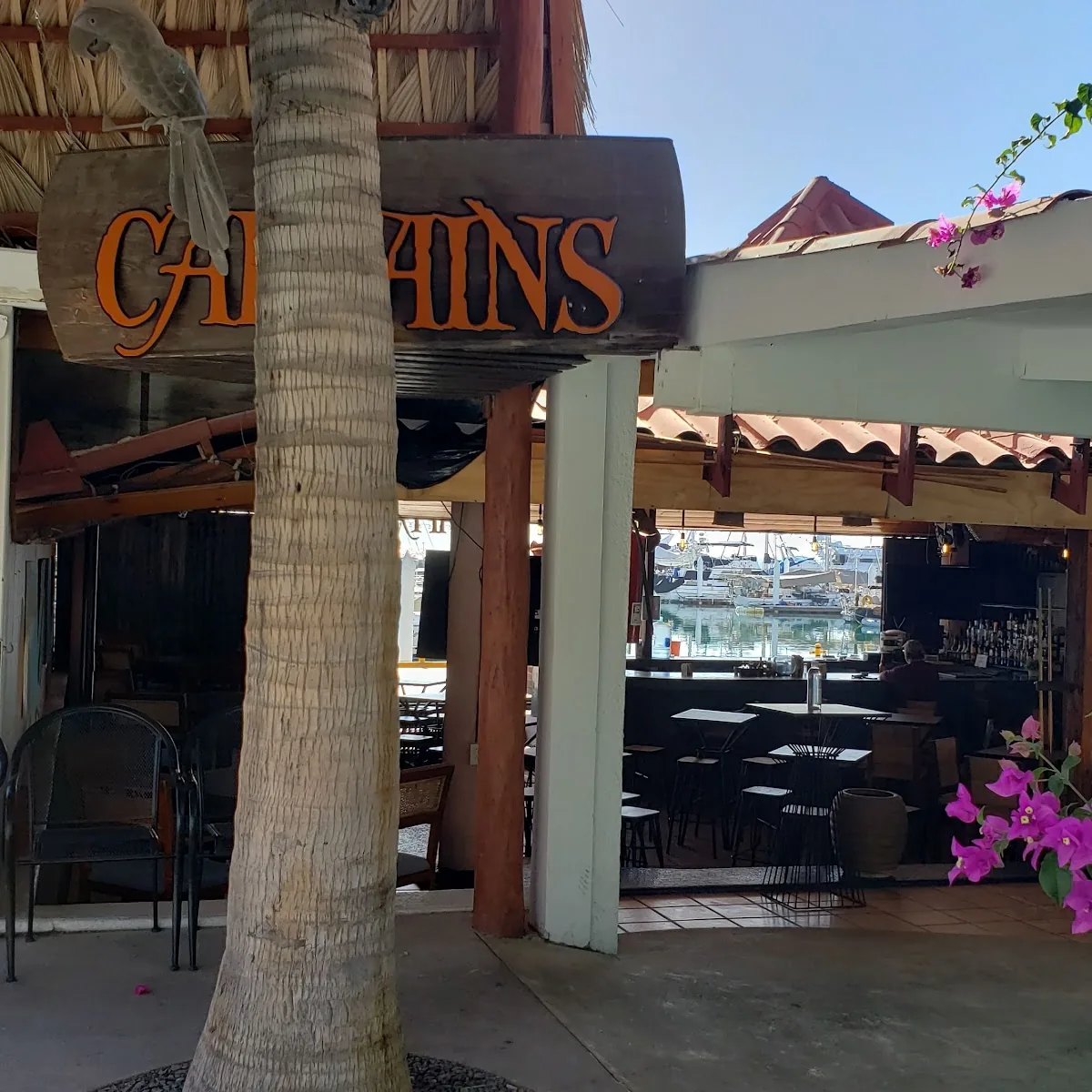 Captains Sunset Bar — Baja Charters La Paz, Lomas de Palmira, 23019 La Paz, B.C.S., México