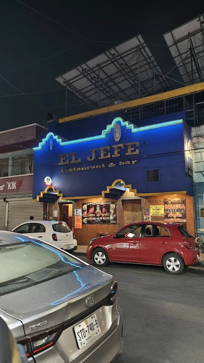 El Jefe Bar y Restaurante — Reforma, Pte. 711, Centro, 64000 Monterrey, N.L., Mexico