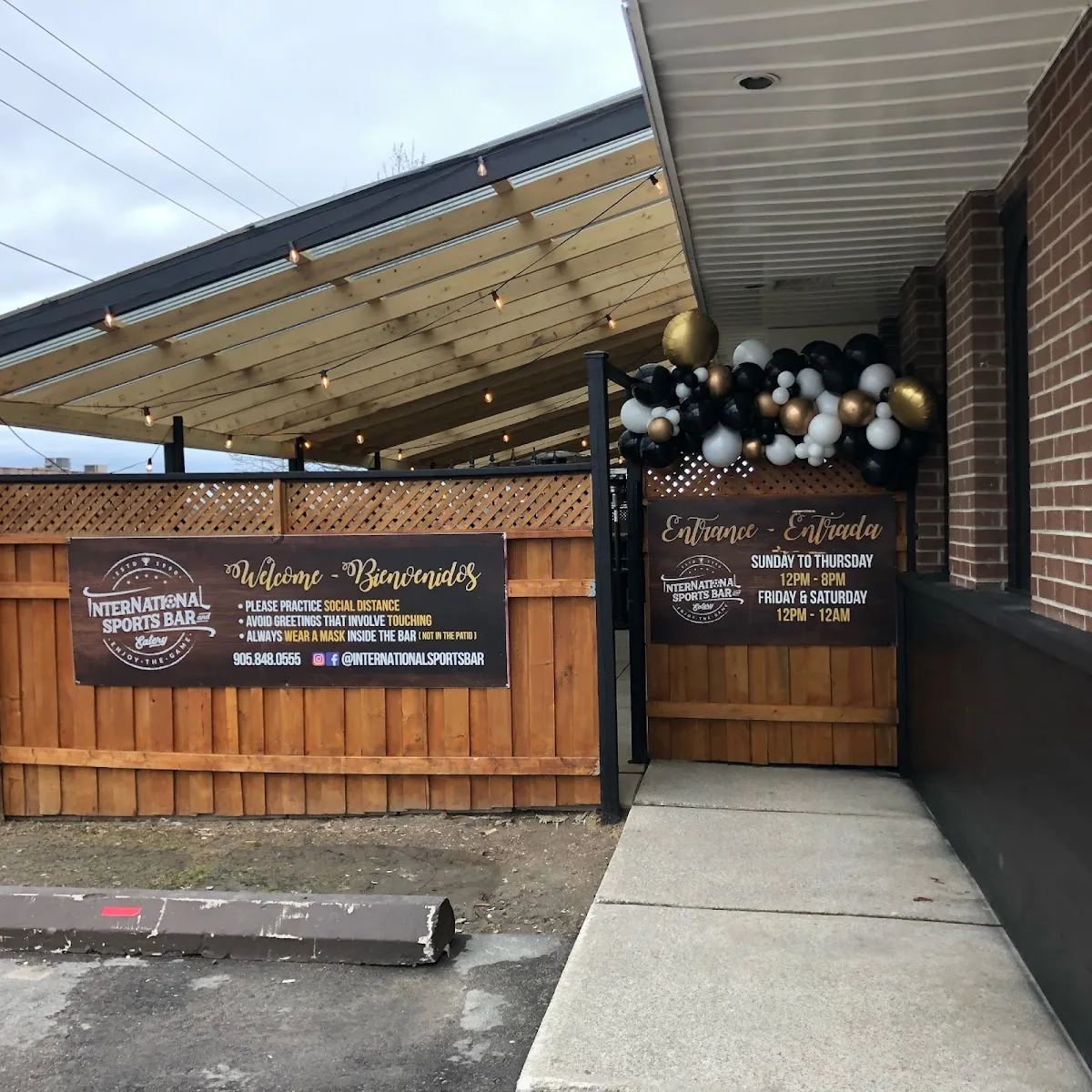 International Sports Bar & Eatery — 2480 Cawthra Rd, Mississauga, ON L5A 2X2, Canada