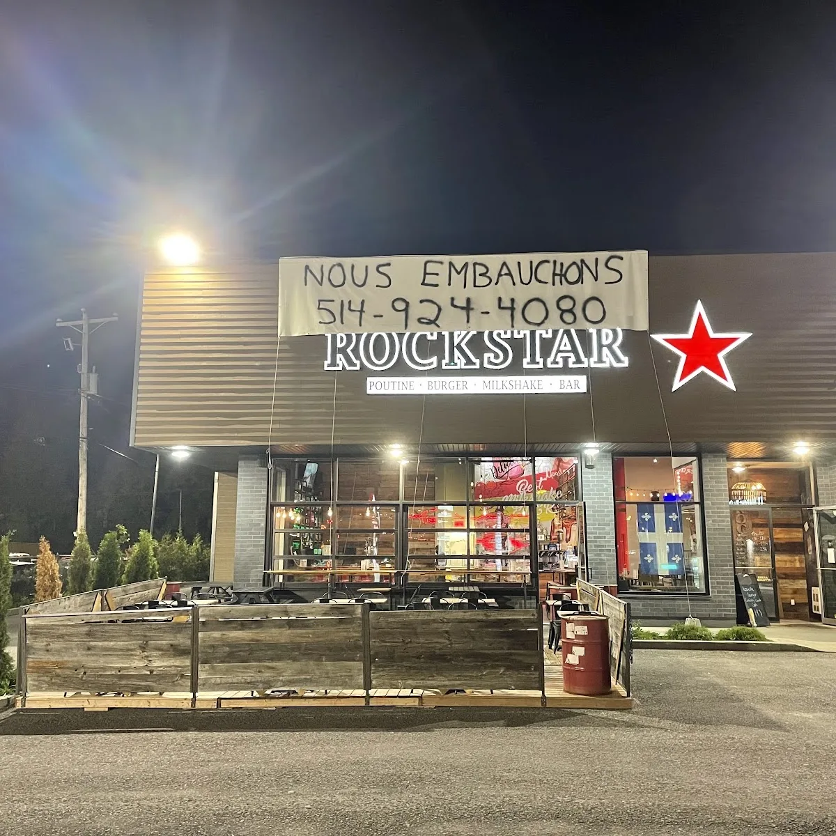 Rockstar Burger Bar — 130 Mnt Masson, Mascouche, QC J7K 3B5, Canada