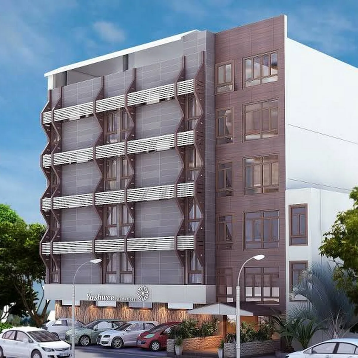 Hotel Yashwee International — 522, Straight Mile Rd, near Ram Lila Maidan, Hirasingh Bagan, Sakchi, Jamshedpur, Jharkhand 831001, India