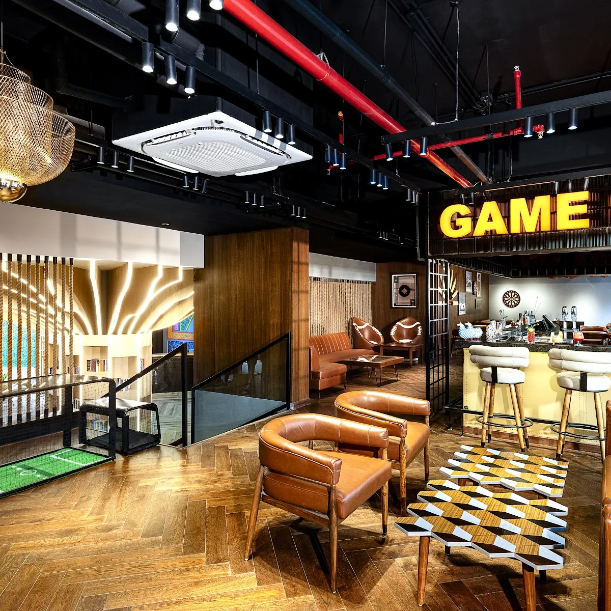 The Sports Bar, Mumbai Airport — Nehru Road, Plot no 10&11, Western Express Hwy, Navpada, Vile Parle East, Nagpada, Mumbai, Maharashtra 400099, India