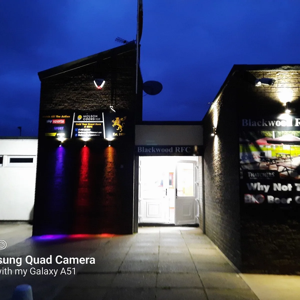 Blackwood Rugby Club — Glan-yr-Afon Park, Hall St, Blackwood NP12 1NY, United Kingdom