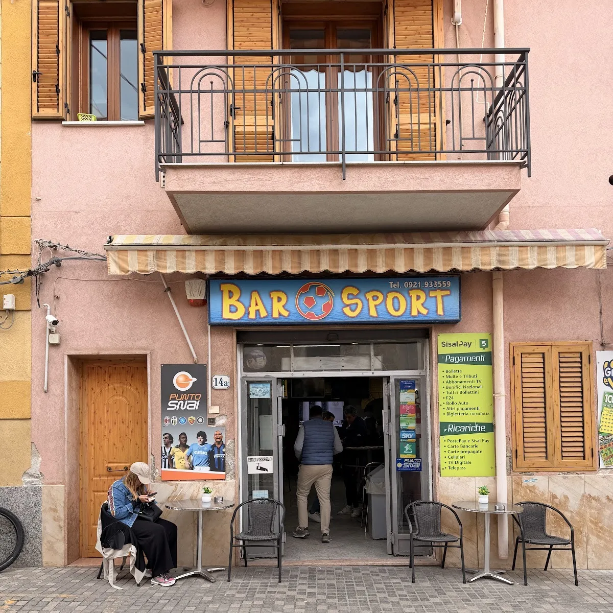 Bar Sport di Trimarchi Raimondo — Via Cesare Civello, 18, 90010 Campofelice di Roccella PA, Italy