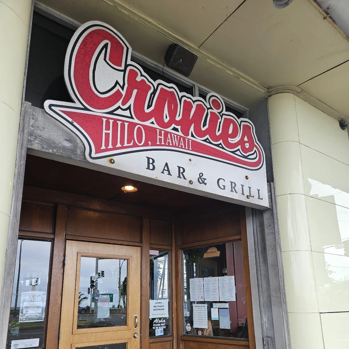 Cronies Bar & Grill — 11 Waianuenue Ave, Hilo, HI 96720, United States