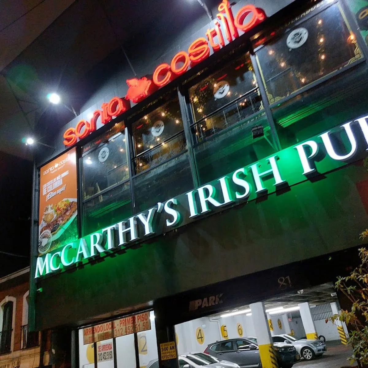 McCarthy’s Irish Pub — Cl. 81 #12-70 Piso 2, Chapinero, Bogotu00e1, Cundinamarca, Colombia